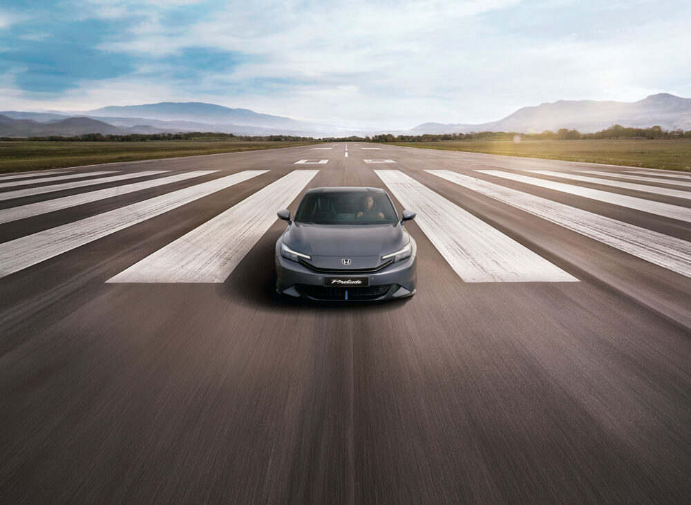 honda prelude recht van voren