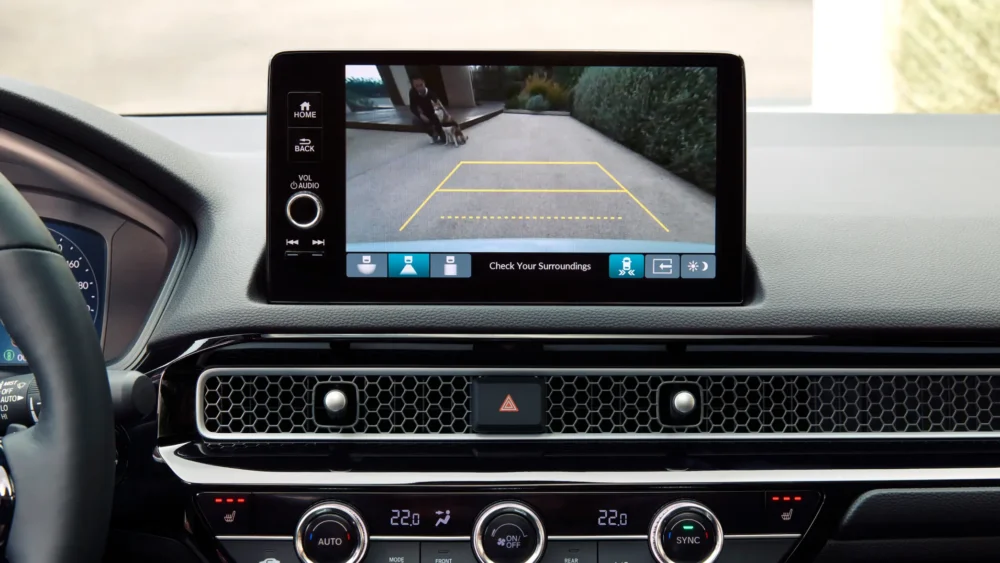 honda civic centraal scherm